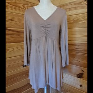 New Directions Empire Waist Top Sz XL Mauve